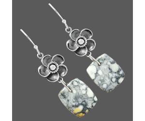 Maligano Jasper Earrings SDE87316 E-1237, 12x14 mm