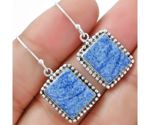 Dumortierite Quartz Earrings SDE87398 E-1229, 11x13 mm