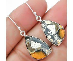 Maligano Jasper Earrings SDE87407 E-1113, 12x19 mm