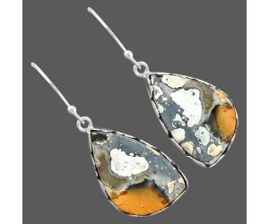 Maligano Jasper Earrings SDE87407 E-1113, 12x19 mm