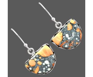 Maligano Jasper Earrings SDE87427 E-1113, 12x16 mm