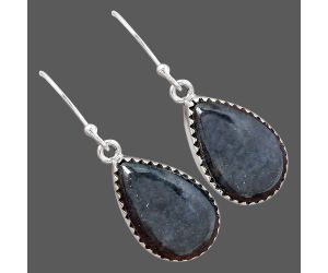 Purple Aventurine Earrings SDE87462 E-1113, 11x18 mm