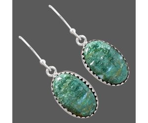 Larsonite Jasper Earrings SDE87508 E-1113, 9x15 mm