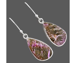 Purpurite Earrings SDE87545 E-1001, 10x17 mm