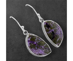 Purpurite Earrings SDE87615 E-1001, 12x21 mm