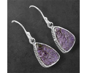 Purpurite Earrings SDE87622 E-1001, 10x15 mm