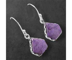 Purpurite Earrings SDE87643 E-1113, 12x14 mm