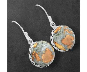 Maligano Jasper Earrings SDE87646 E-1113, 15x15 mm