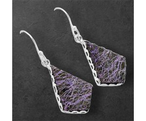 Purpurite Earrings SDE87659 E-1113, 15x22 mm