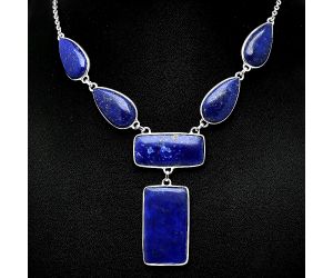 Lapis Lazuli Necklace SDN1864 N-1013, 17x29 mm