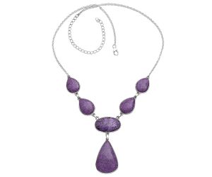 Purpurite Necklace SDN2013 N-1013, 19x29 mm
