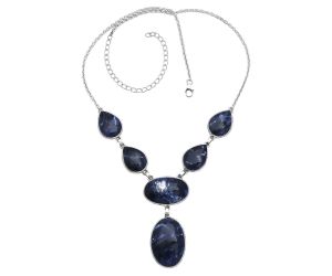 Sodalite Necklace SDN2020 N-1013, 19x27 mm
