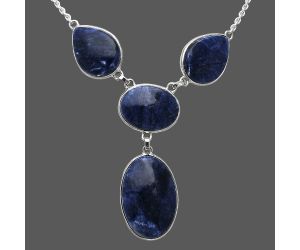 Sodalite Necklace SDN2026 N-1013, 19x27 mm