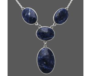Sodalite Necklace SDN2027 N-1013, 19x28 mm