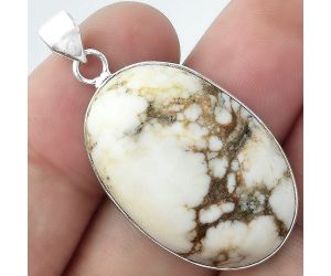 Natural Wild Horse Jasper Pendant SDP100099 P-1001, 20x30 mm