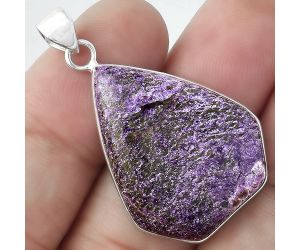 Natural Purpurite - South Africa Pendant SDP100128 P-1001, 22x28 mm