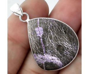 Natural Purpurite - South Africa Pendant SDP100207 P-1001, 22x27 mm