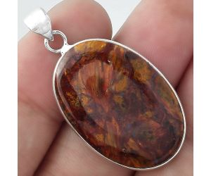 Natural Pietersite - Namibia Pendant SDP100244 P-1001, 20x29 mm