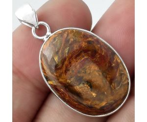 Natural Pietersite - Namibia Pendant SDP100253 P-1001, 18x24 mm