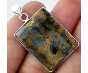 Natural Pietersite - Namibia Pendant SDP100263 P-1001, 21x27 mm