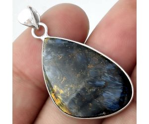 Natural Pietersite - Namibia Pendant SDP100264 P-1001, 18x29 mm