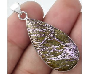 Natural Purpurite - South Africa Pendant SDP100272 P-1001, 17x33 mm