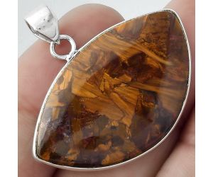 Natural Pietersite - Namibia Pendant SDP100281 P-1001, 21x35 mm