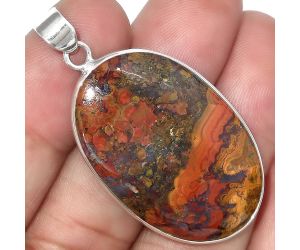 Natural Rare Cady Mountain Agate Pendant SDP100430 P-1001, 22x36 mm