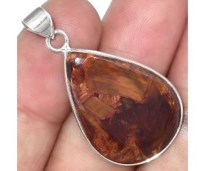 Natural Pietersite - Namibia Pendant SDP100435 P-1001, 19x28 mm