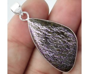 Natural Purpurite - South Africa Pendant SDP100539 P-1001, 18x31 mm