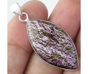 Natural Purpurite - South Africa Pendant SDP100542 P-1001, 17x32 mm