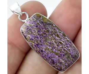 Natural Purpurite - South Africa Pendant SDP100568 P-1001, 15x29 mm