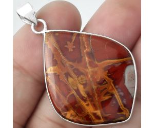 Natural Noreena Jasper Pendant SDP100572 P-1001, 27x34 mm