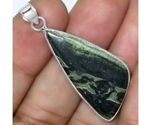 Natural Star Galaxy Jasper Pendant SDP100985 P-1053, 16x34 mm