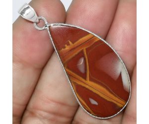 Natural Noreena Jasper Pendant SDP101000 P-1053, 19x38 mm