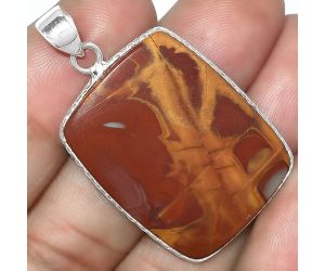 Natural Noreena Jasper Pendant SDP101119 P-1053, 23x31 mm