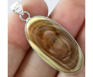 Natural Imperial Jasper - Mexico Pendant SDP101128 P-1053, 16x32 mm