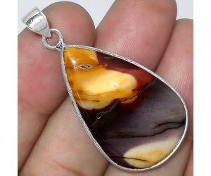 Natural Red Mookaite Pendant SDP101181 P-1053, 21x33 mm