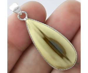 Natural Imperial Jasper - Mexico Pendant SDP101293 P-1053, 14x31 mm