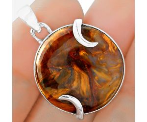 Natural Pietersite - Namibia Pendant SDP101653 P-1560, 22x22 mm