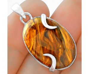 Natural Pietersite - Namibia Pendant SDP101673 P-1560, 17x25 mm