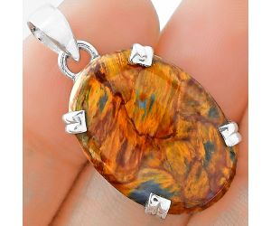 Natural Pietersite - Namibia Pendant SDP101730 P-1332, 17x24 mm