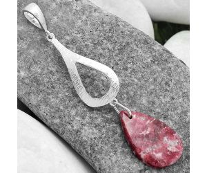 Natural Pink Thulite - Norway Pendant SDP101879 P-1595, 14x21 mm