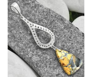 Natural Maligano Jasper - Indonesia Pendant SDP102054 P-1595, 14x20 mm