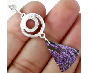 Natural Purpurite - South Africa Pendant SDP102081 P-1595, 16x22 mm