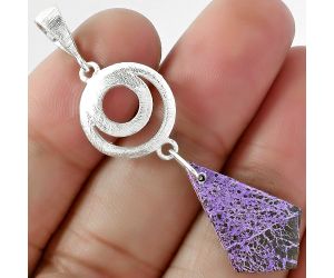 Natural Purpurite - South Africa Pendant SDP102086 P-1595, 13x23 mm