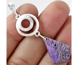 Natural Purpurite - South Africa Pendant SDP102104 P-1595, 16x23 mm