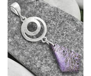 Natural Purpurite - South Africa Pendant SDP102104 P-1595, 16x23 mm