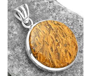 Natural Coquina Fossil Jasper - India Pendant SDP102224 P-1002, 22x22 mm