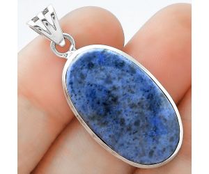 Natural Dumortierite Quartz Pendant SDP102342 P-1002, 15x27 mm